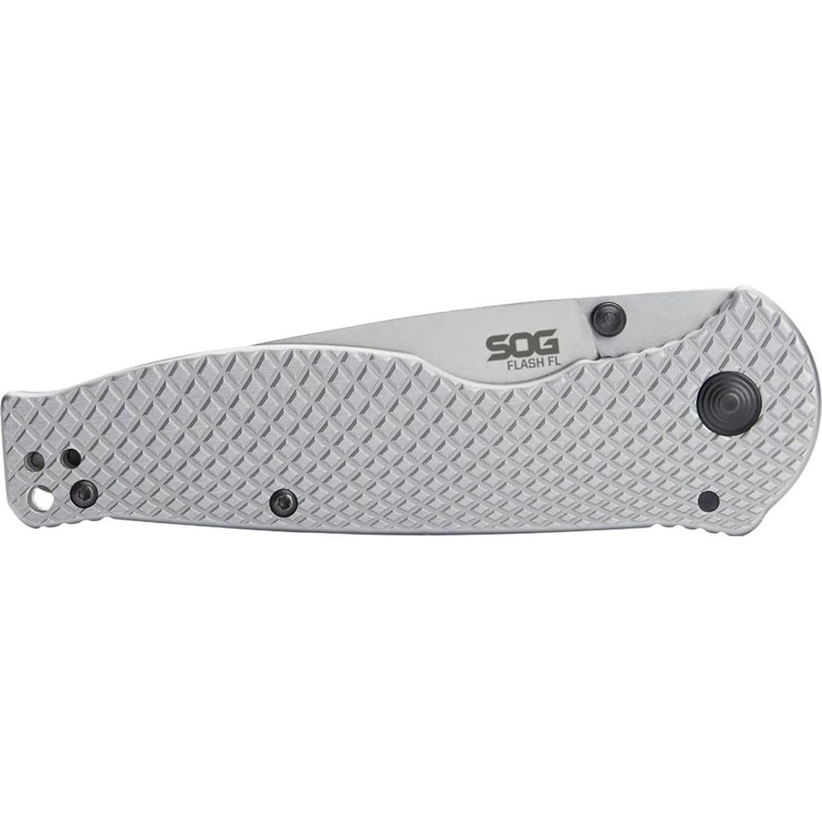 Cuchillo Plegable SOG Flash FL - Acero Inoxidable, 8.74 cm