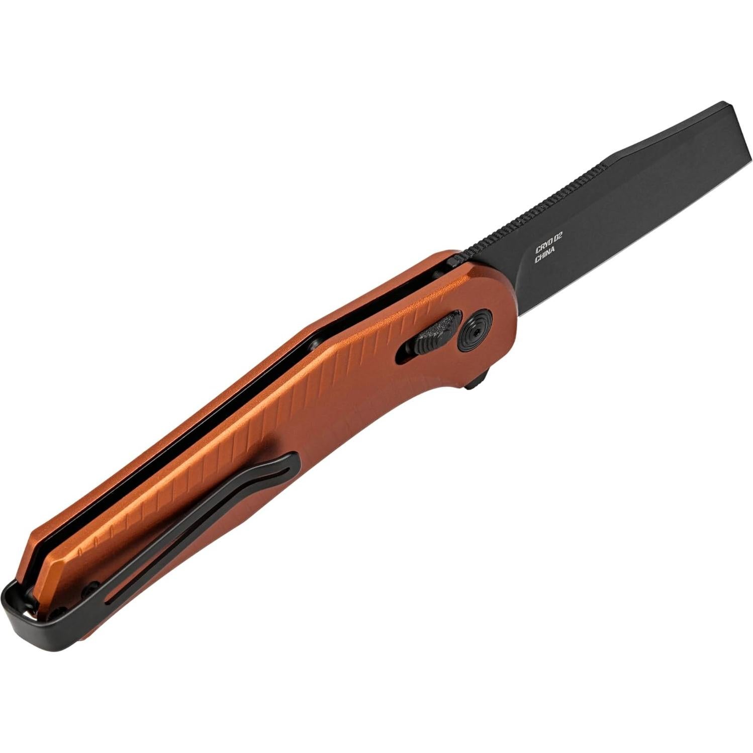 Cuchillo SOG Diverge XR 20.32 cm Acero D2 Naranja Negro