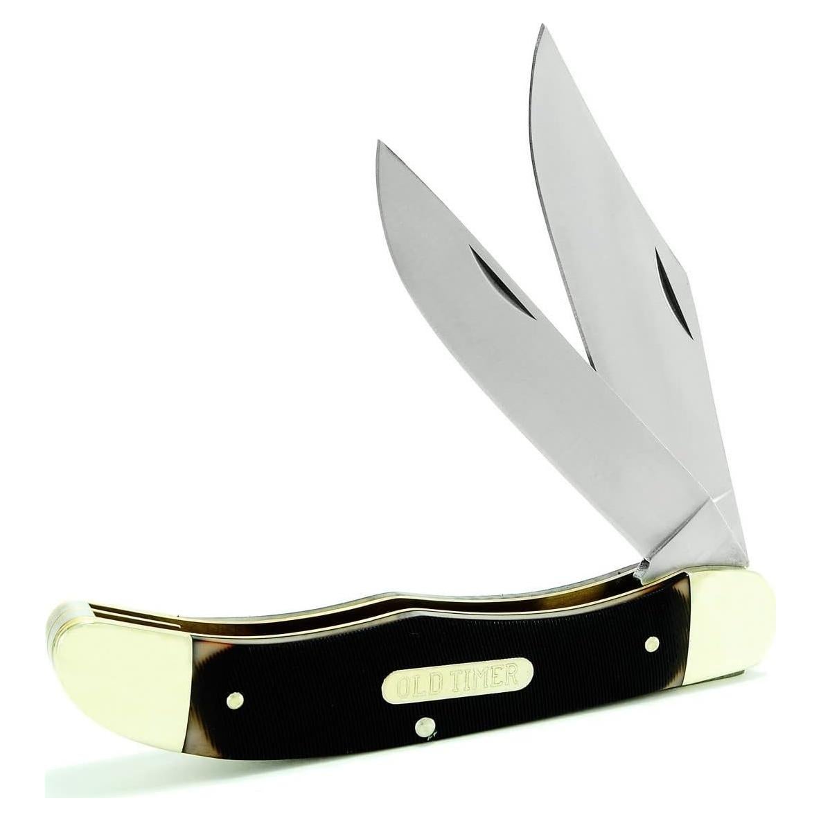 Cuchillo de bolsillo Schrade Old Timer 25OT 23.6cm 2 hojas acero