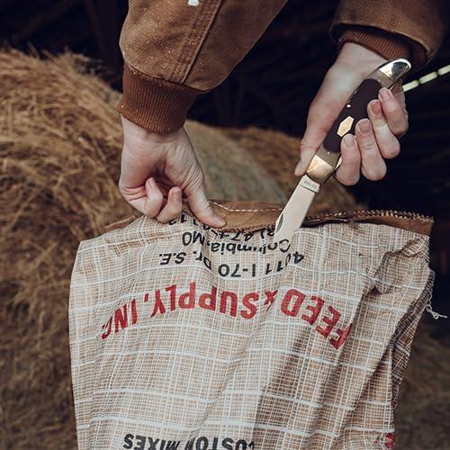 Cuchillo de bolsillo Schrade Old Timer 25OT 23.6cm 2 hojas acero