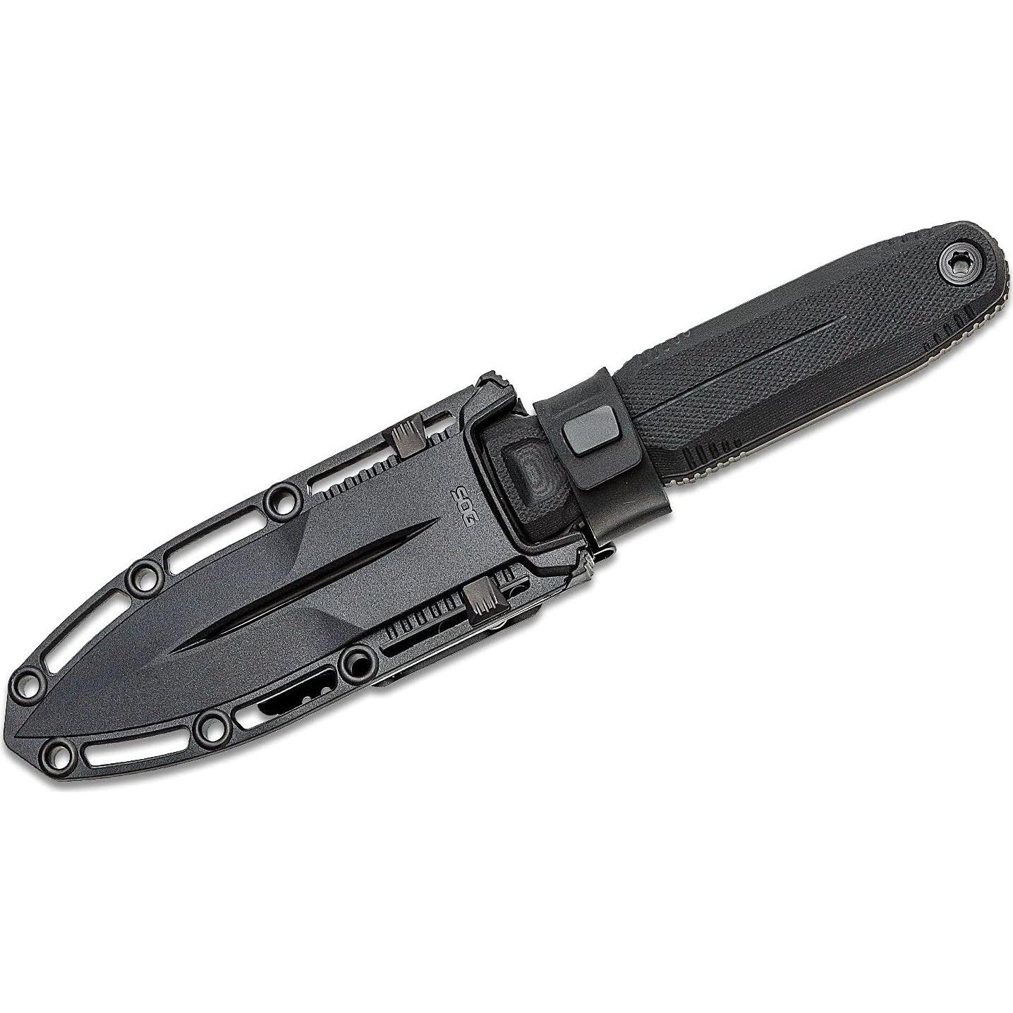 Cuchillo Fijo SOG Pentagon FX 25.19 cm Acero S35VN Táctico