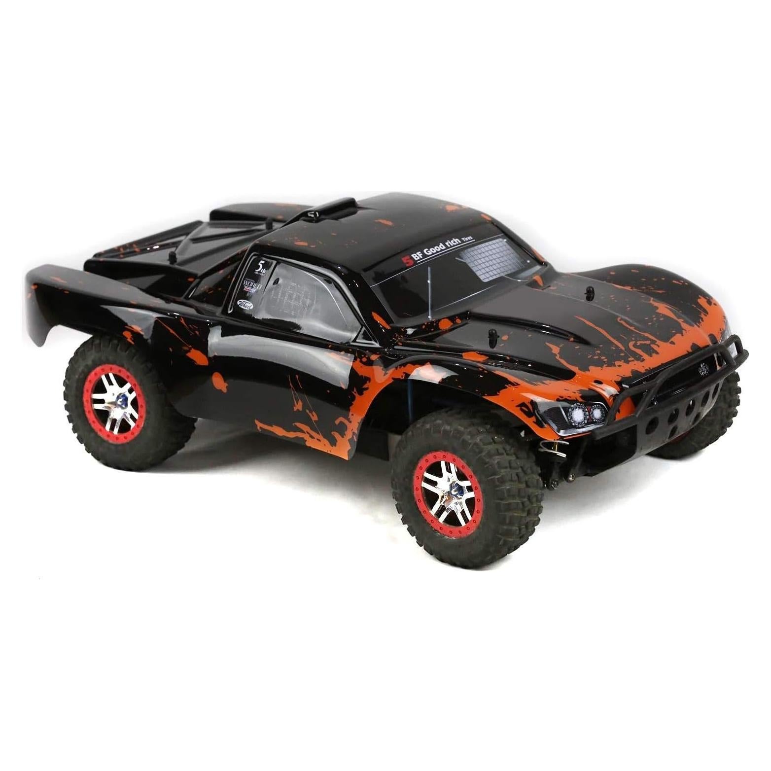 Cuerpo Personalizado RC 1/10 SummitLink Naranja Sucio/Negro