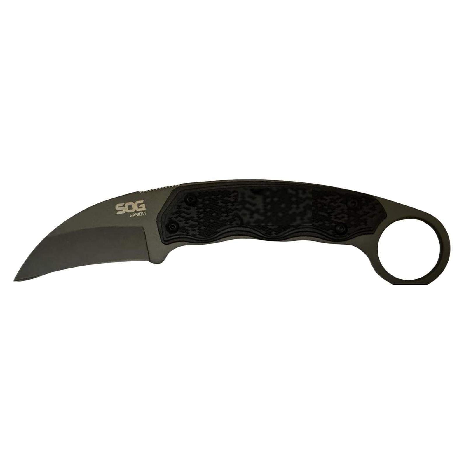 Cuchillo Fijo SOG Gambit 6.55 cm Hoja Acero Inoxidable