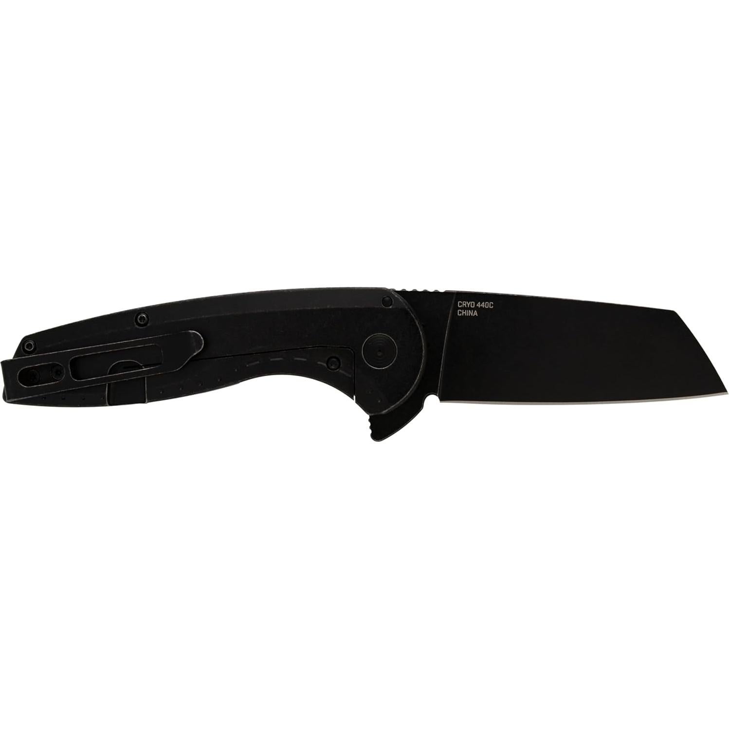Cuchillo SOG AEGIS FLK 2.0 8" Hoja Wharncliffe Negro PVD