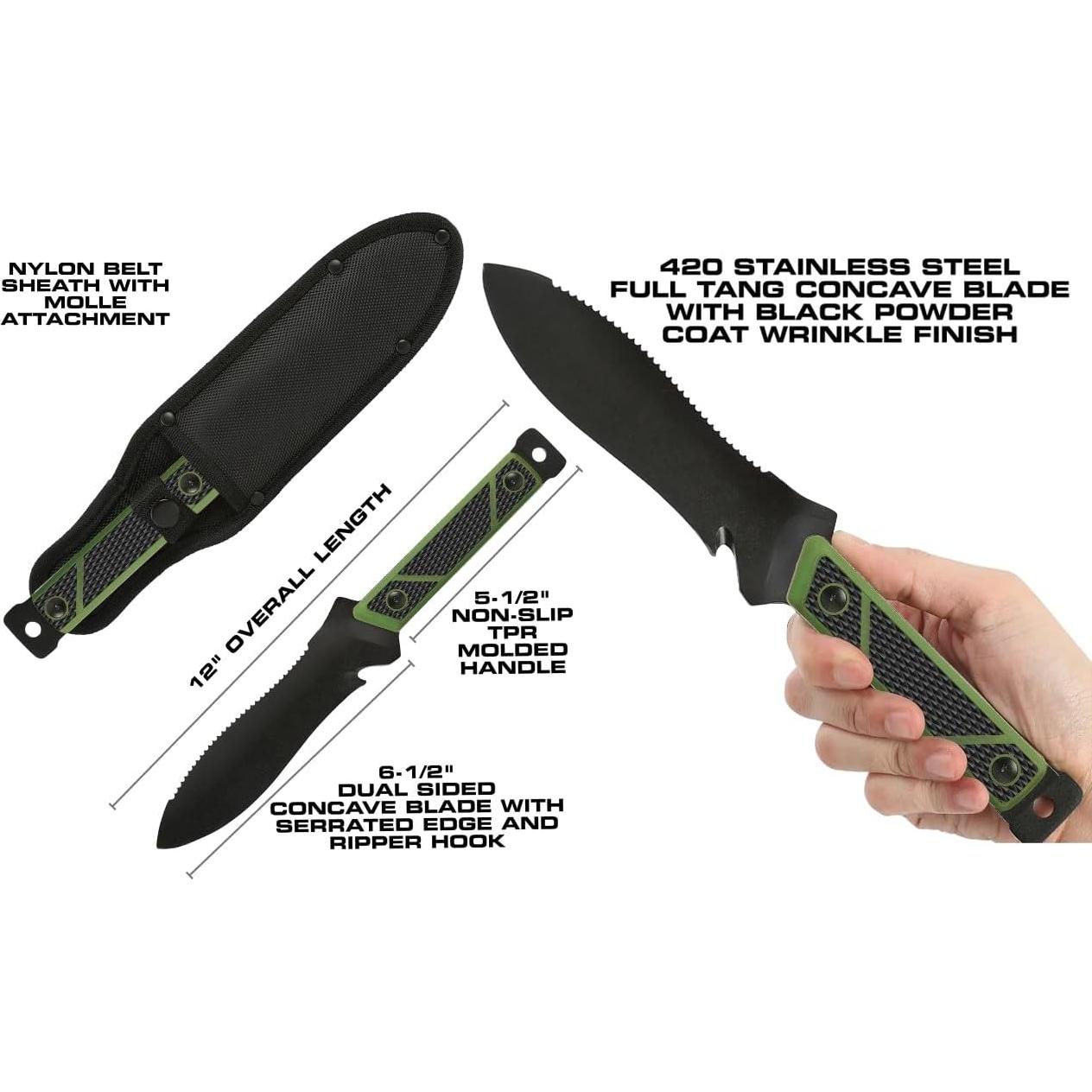 Riptide/HQ Edition / 6.5" Blade/Clam Pack