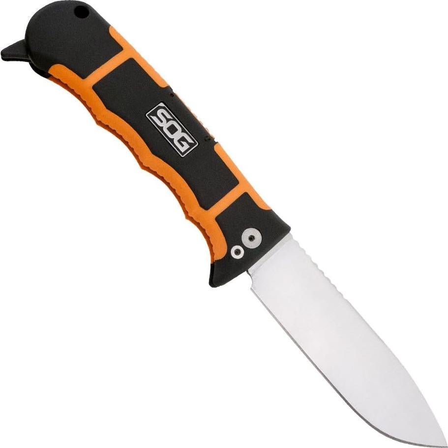 Cuchillo de desollado SOG RotoHook HT101L-CP con gancho