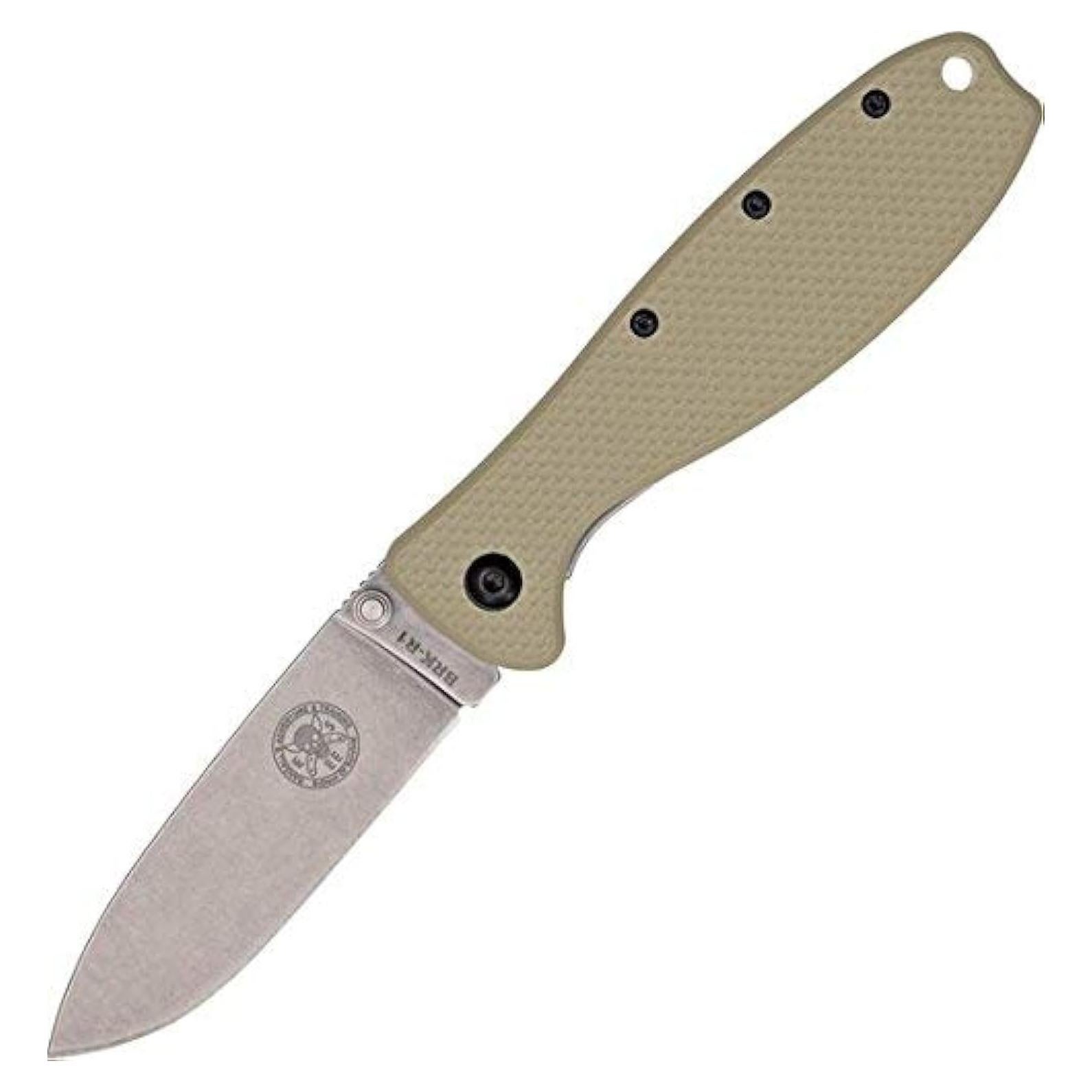 Cuchillo ESEE Zancudo BRKR2DT D2 7.62 cm Acero Stonewash