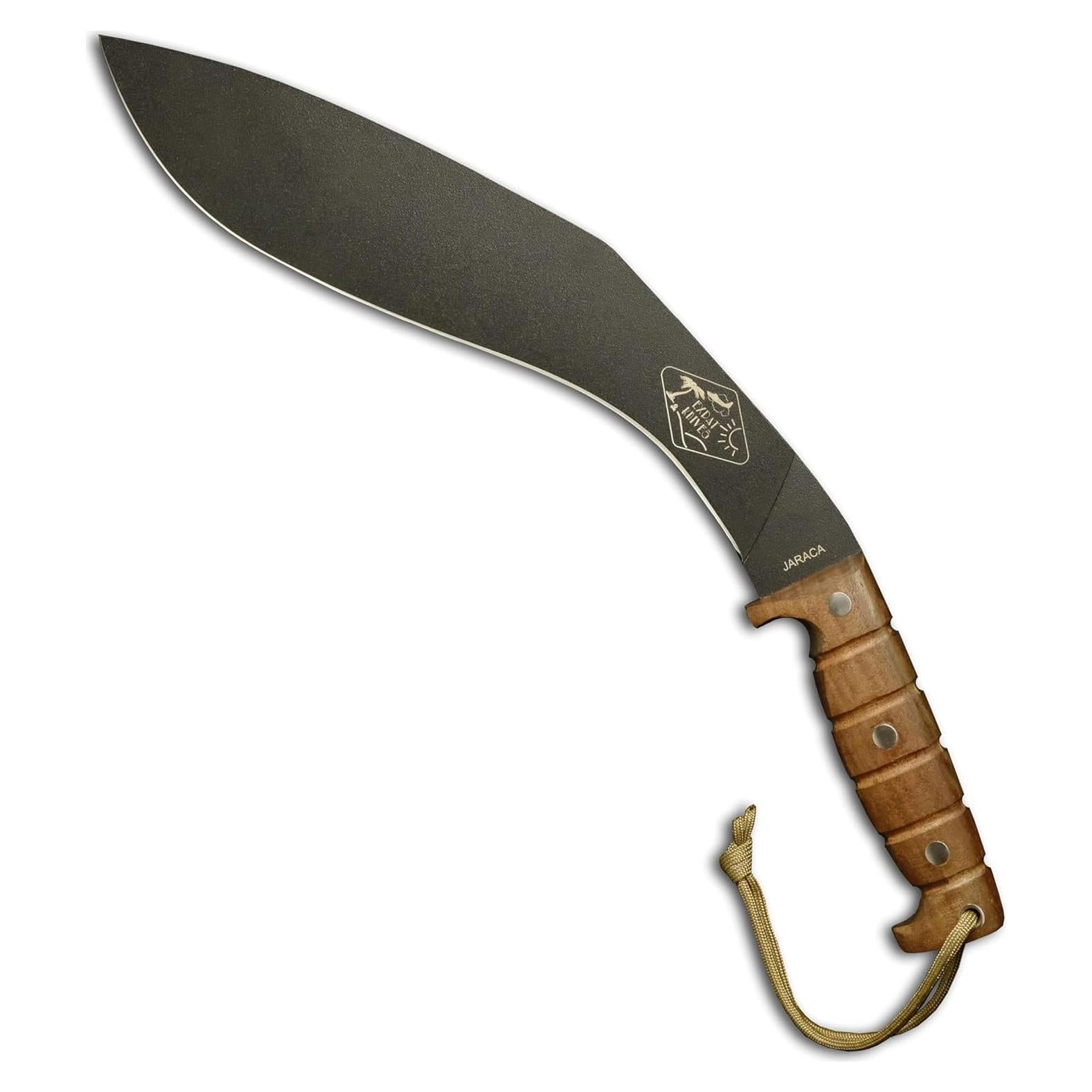 Machete Kukri ESEE 29.21 cm Acero al Carbono con Funda