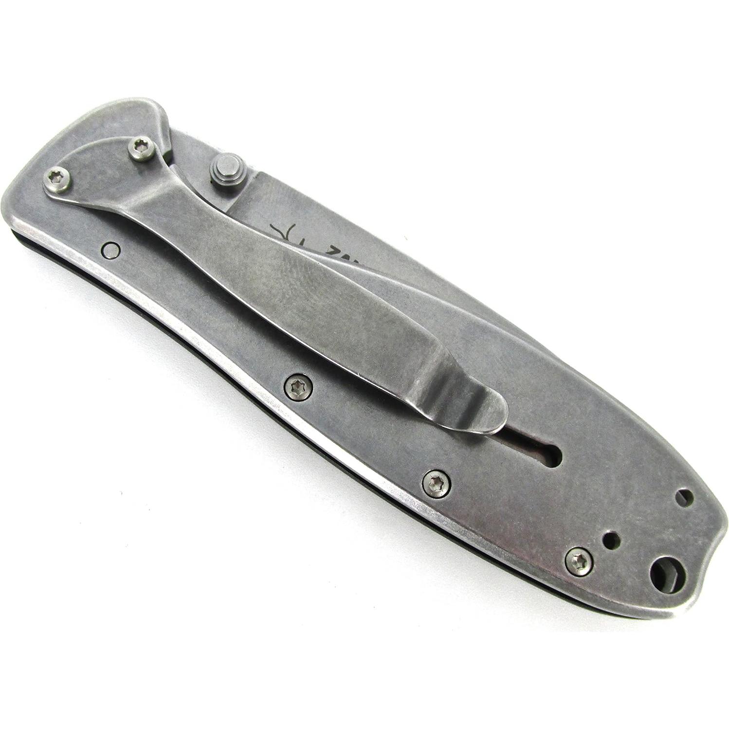 Cuchillo Plegable Blue Ridge Zancudo Negro 3" AUS-8A