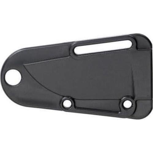 Black Izula w/Micarta Handles, Molded Polymer Sheath, and Survival Kit