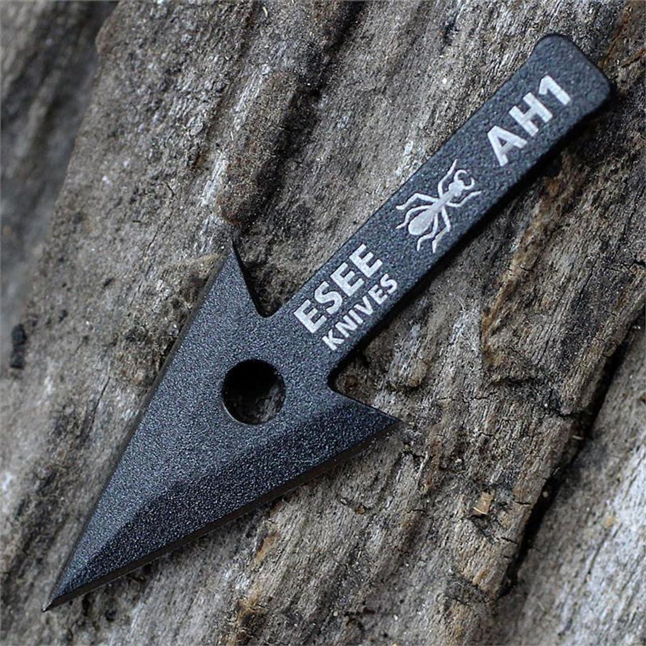 ESEE AH1 Cabeza de Flecha de Supervivencia 6.35 cm Negro