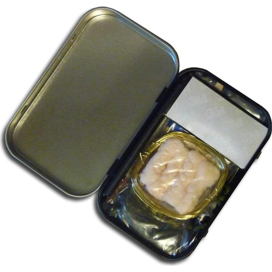 ESEE Knives Mini-KIT, Izula Gear Mini Survival Kit in Tin