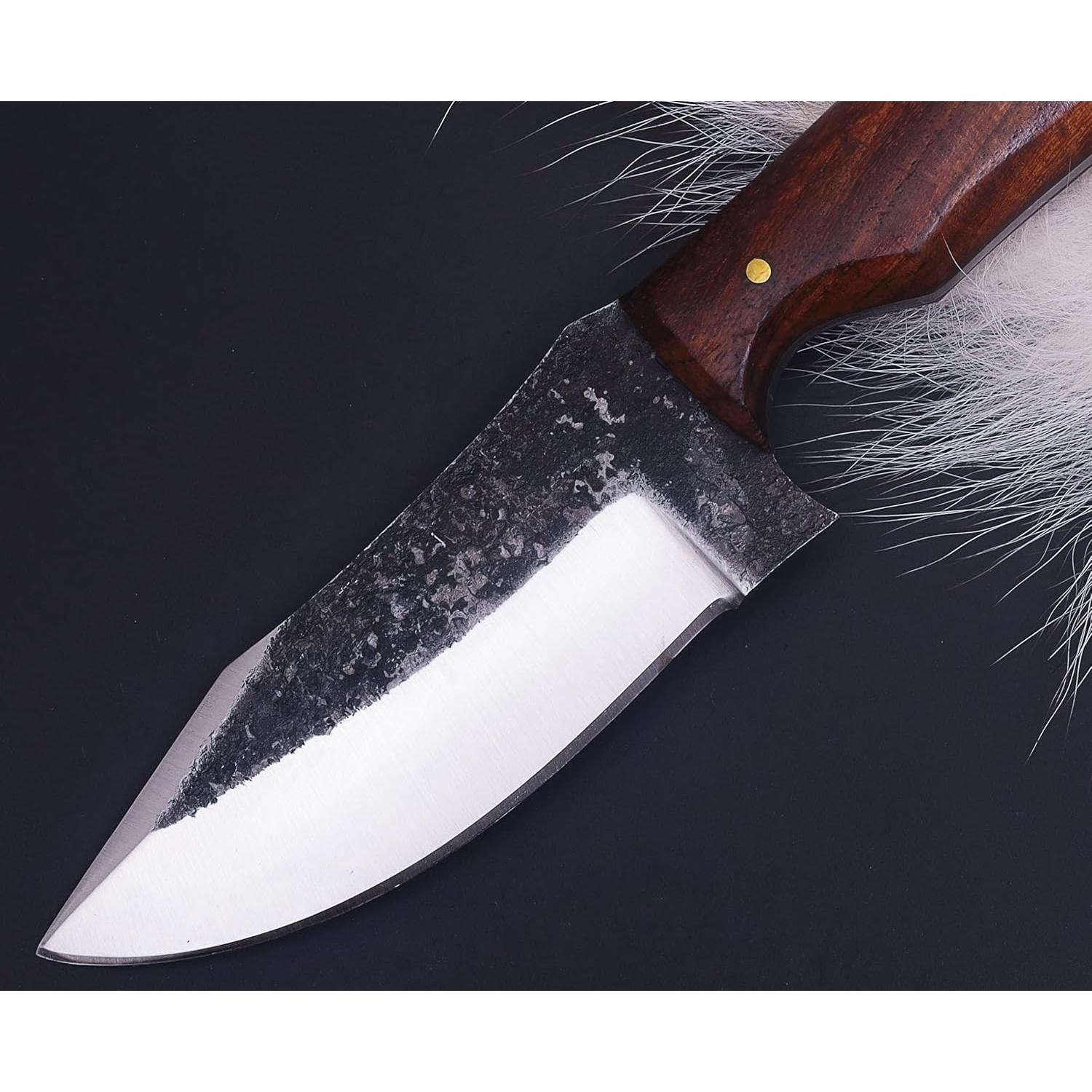 Cuchillo Bushcraft Dragon Knives DK-FB-1006 9.5cm Acero al Carbono