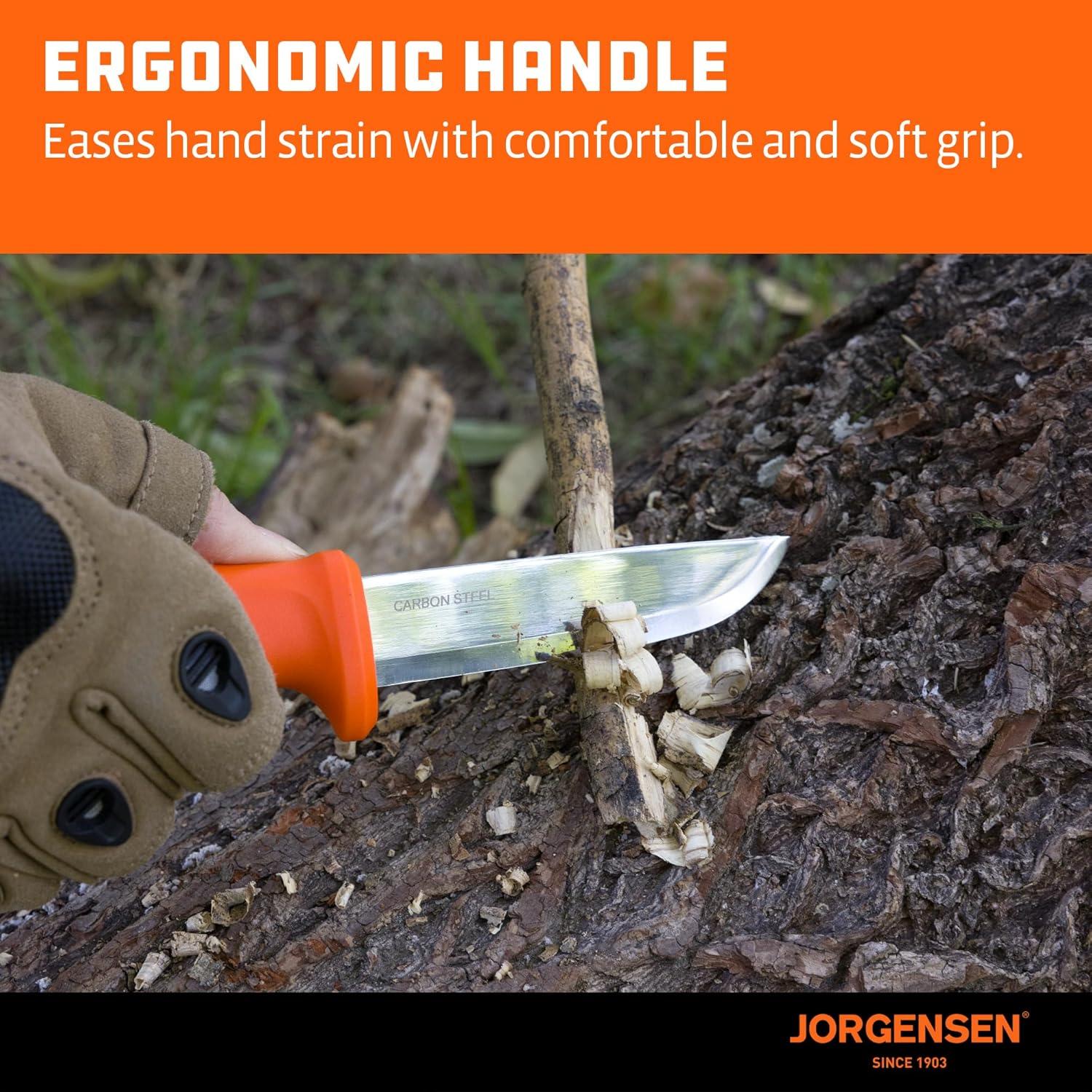 Cuchillo de Bushcraft Jorgensen Companion 21 cm Hoja Fija SK5