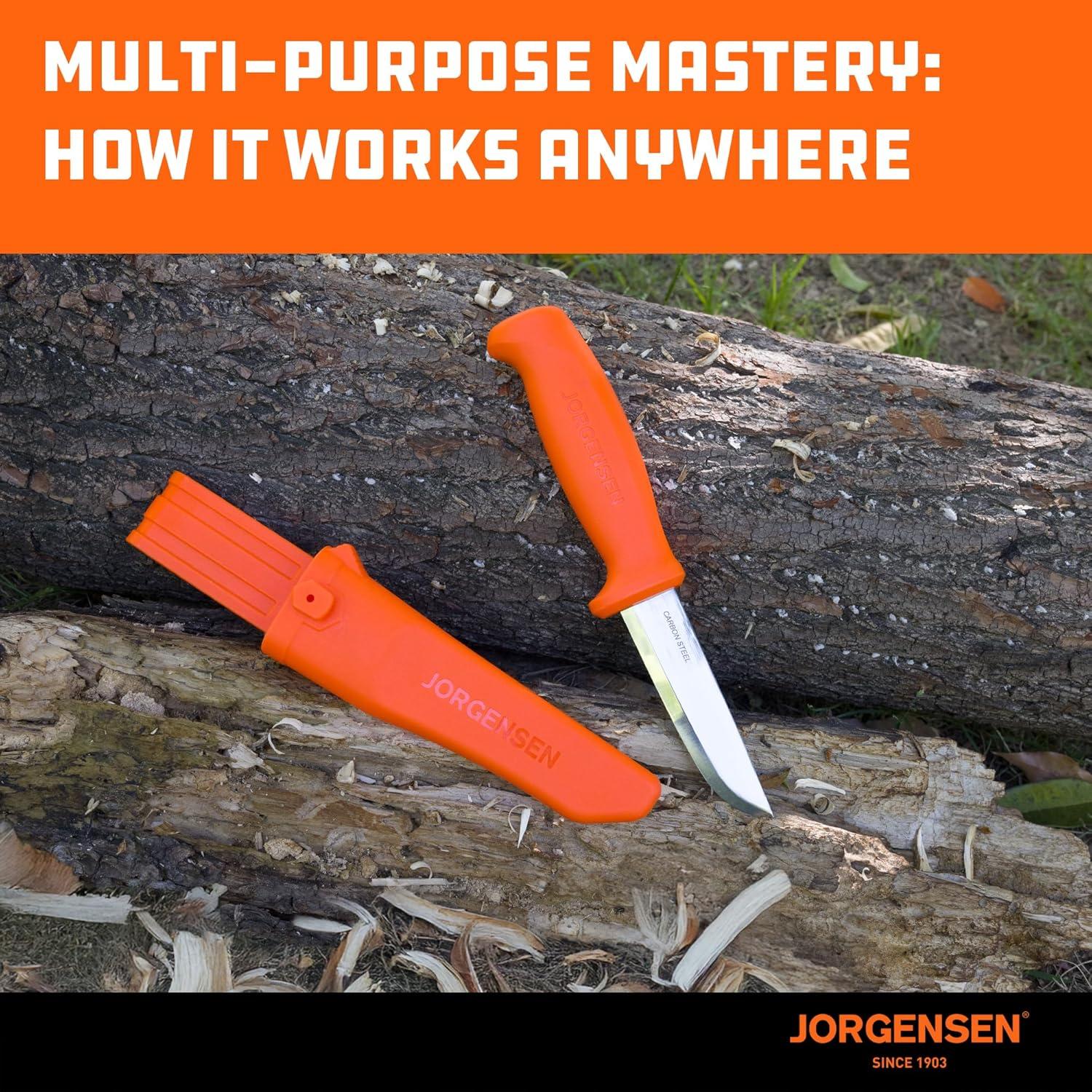 Cuchillo de Bushcraft Jorgensen Companion 21 cm Hoja Fija SK5