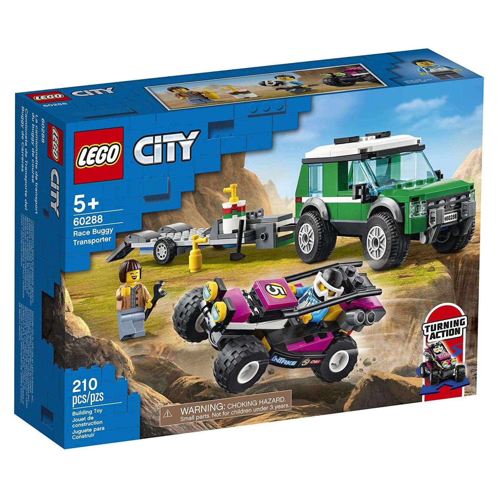 LEGO City Transportador de Buggy 60288 SUV y Remolque