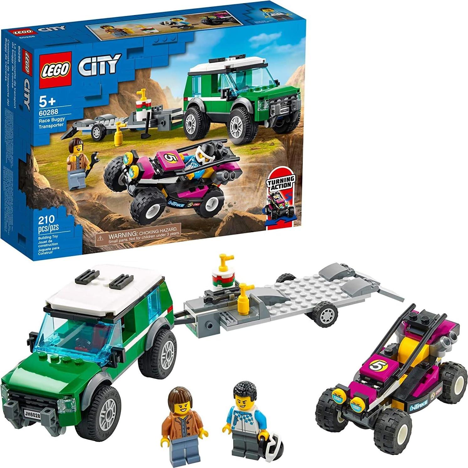 LEGO City Transportador de Buggy 60288 SUV y Remolque