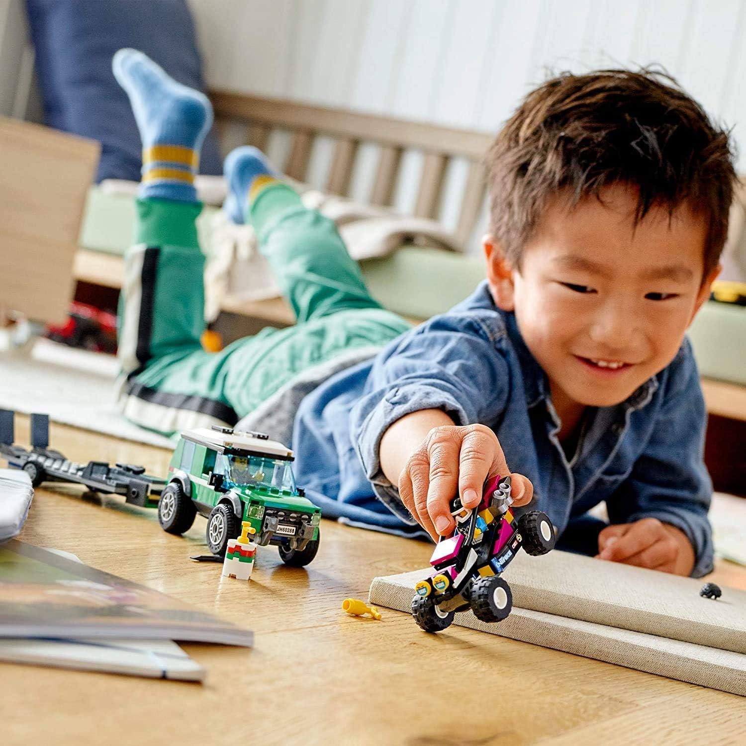 LEGO City Transportador de Buggy 60288 SUV y Remolque