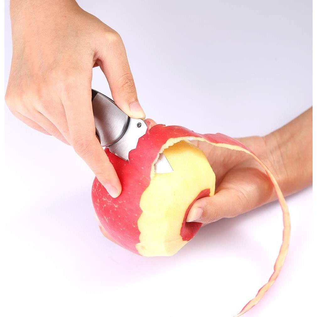 Cuchillo de bolsillo EZKIT plegable de acero inoxidable 5.08 cm