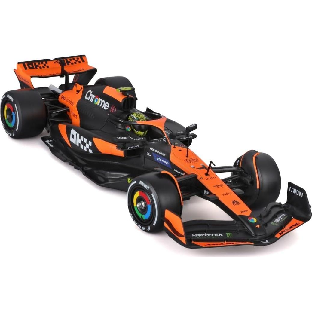 Modelo de Coche de Aleación 1/24 MCL38#4 Lando Norris