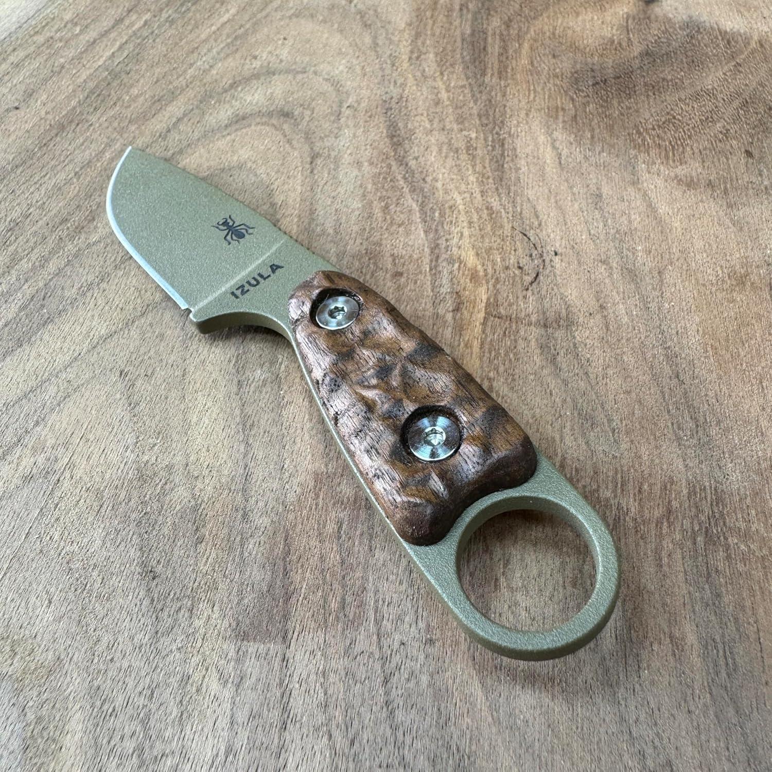 Mangos de madera para cuchillo ESEE Izula con hardware