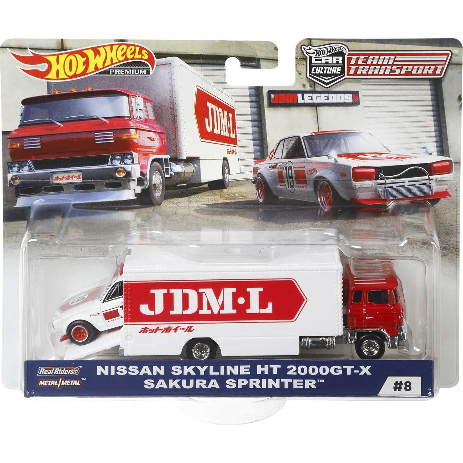 Vehículo Hot Wheels Sakura Sprinter 1:64 Detalles Realistas