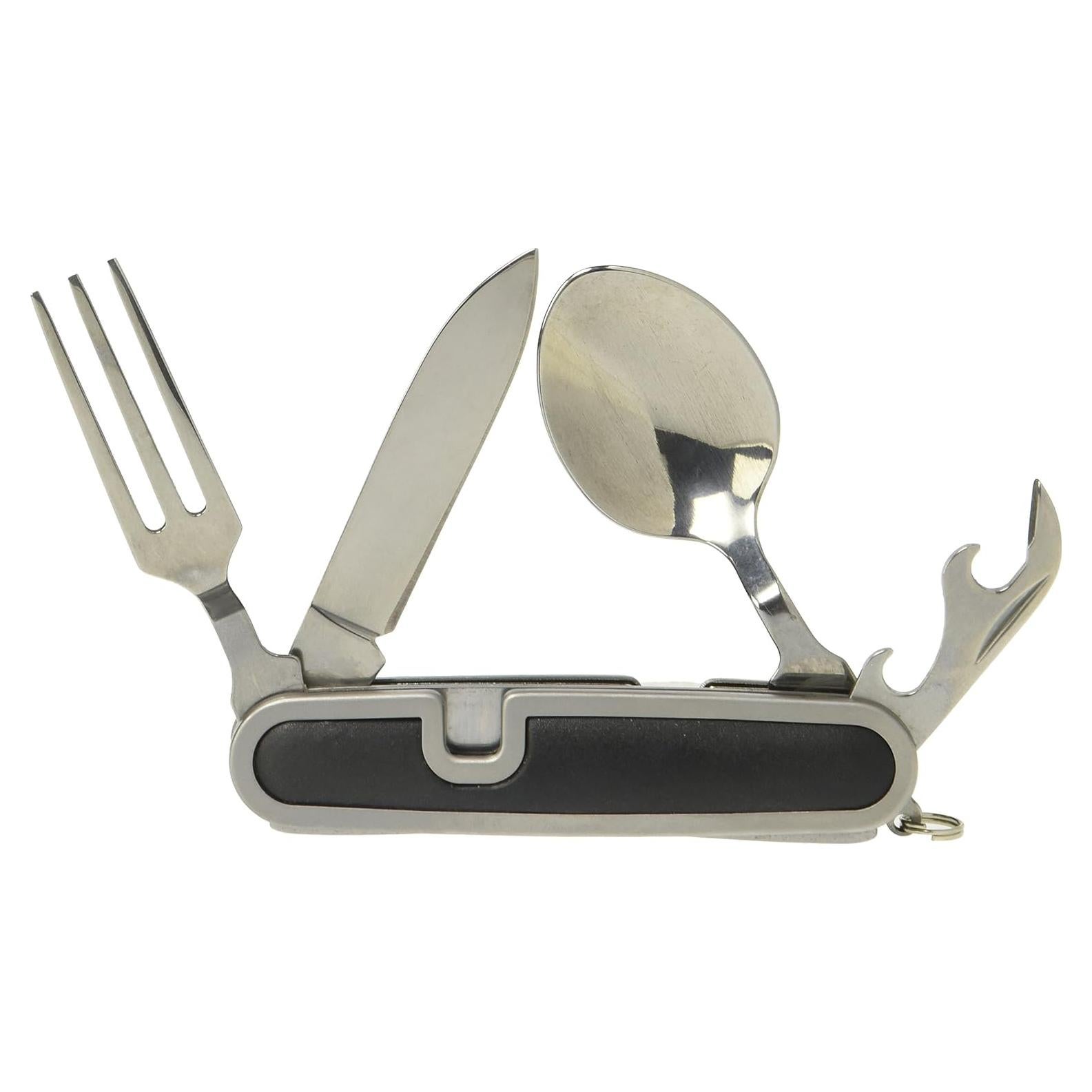 Cuchillo de Campista Coghlan con Tenedor y Cuchara Plegables