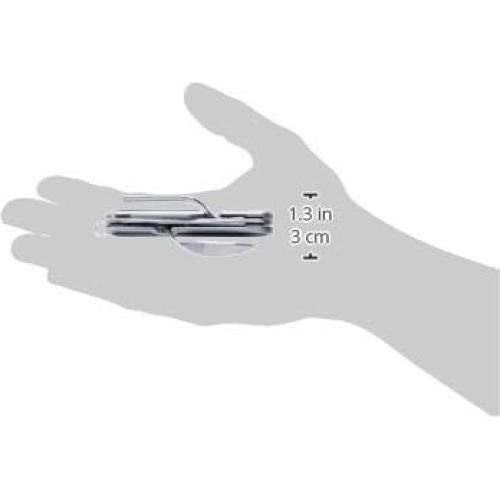 Cuchillo de Campista Coghlan con Tenedor y Cuchara Plegables