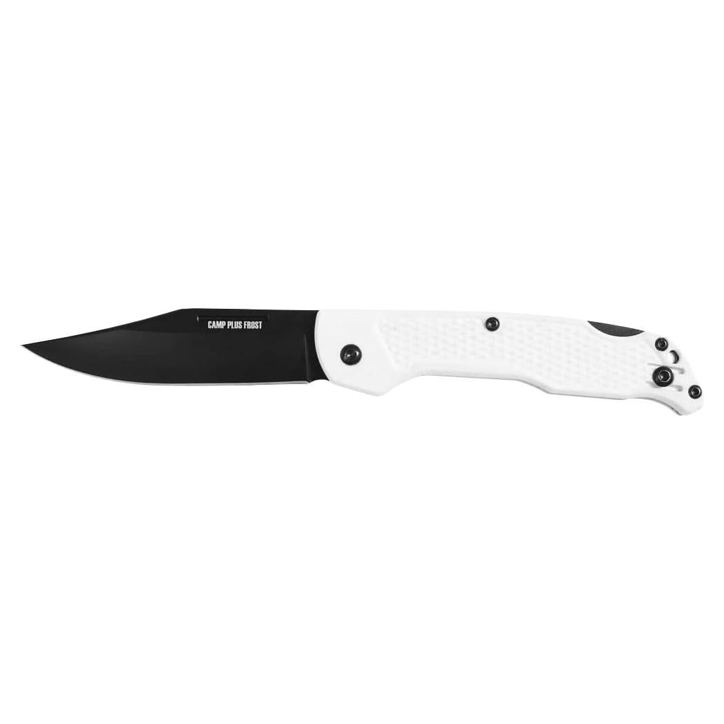 Cuchillo de bolsillo Ontario Knife Camp Plus EDC Blanco 8.59 cm