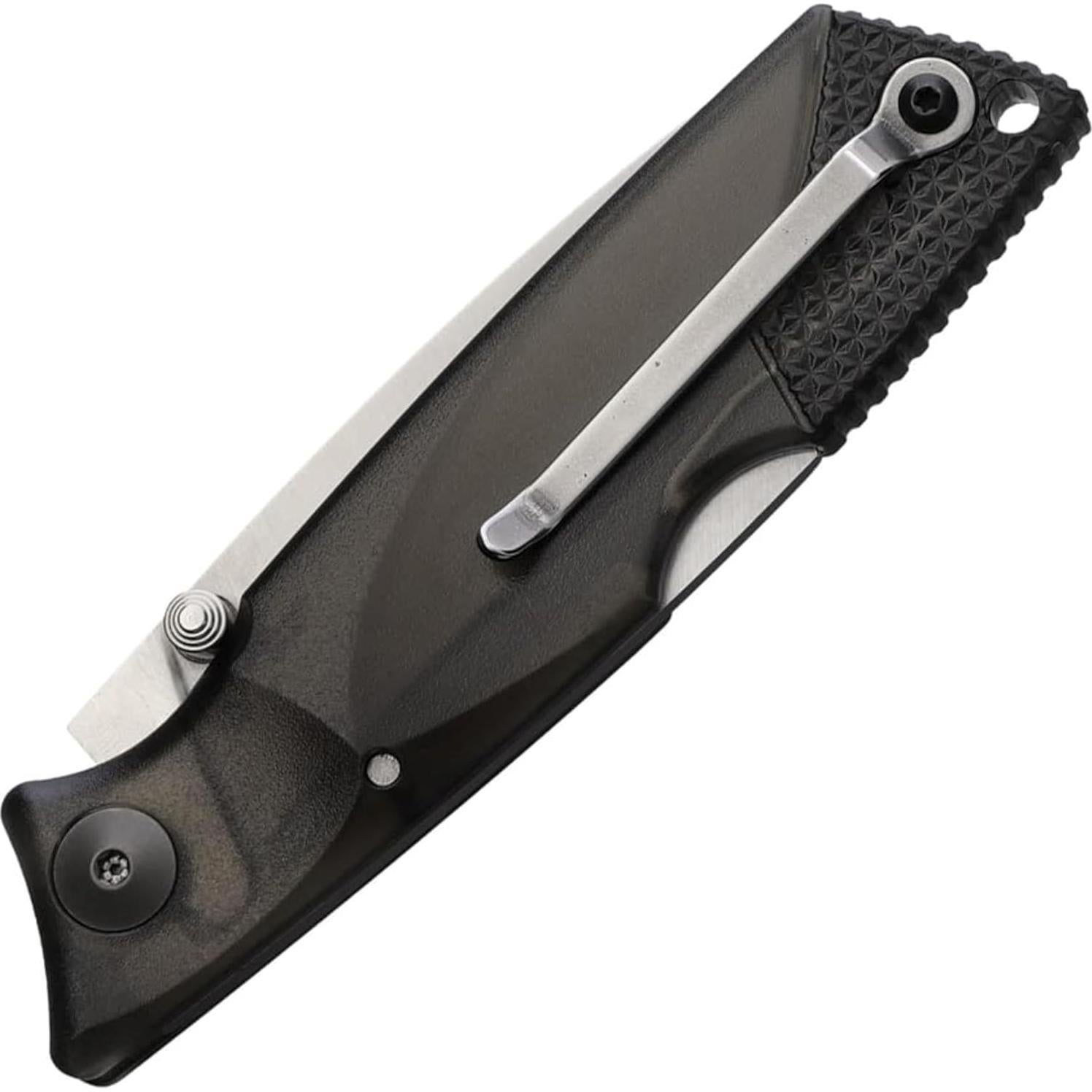 Cuchillo de bolsillo Ontario Knife Company Ice 8798SMK EDC gris