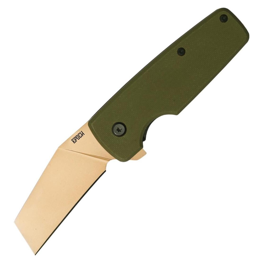 Cuchillo Plegable Ontario Epoch D2 6.1cm Mango G10 Verde OD