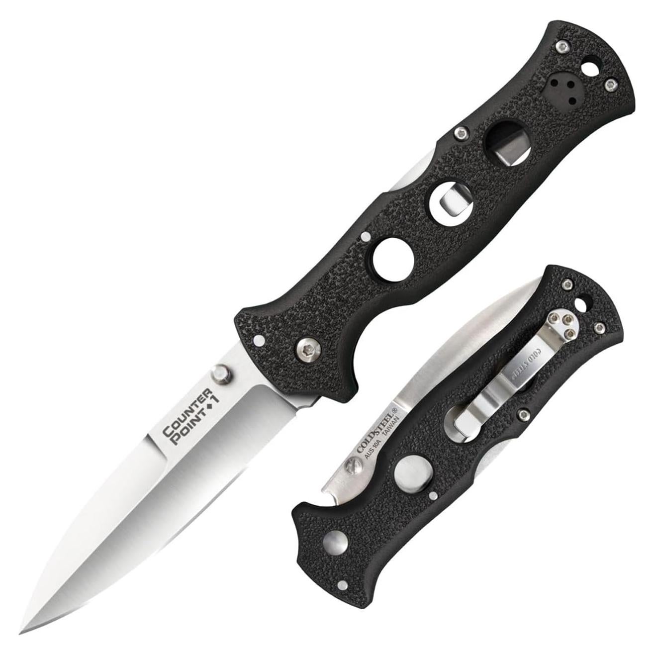 Cuchillo Plegable Cold Steel Counter Point 1 AUS10A 10.16 cm