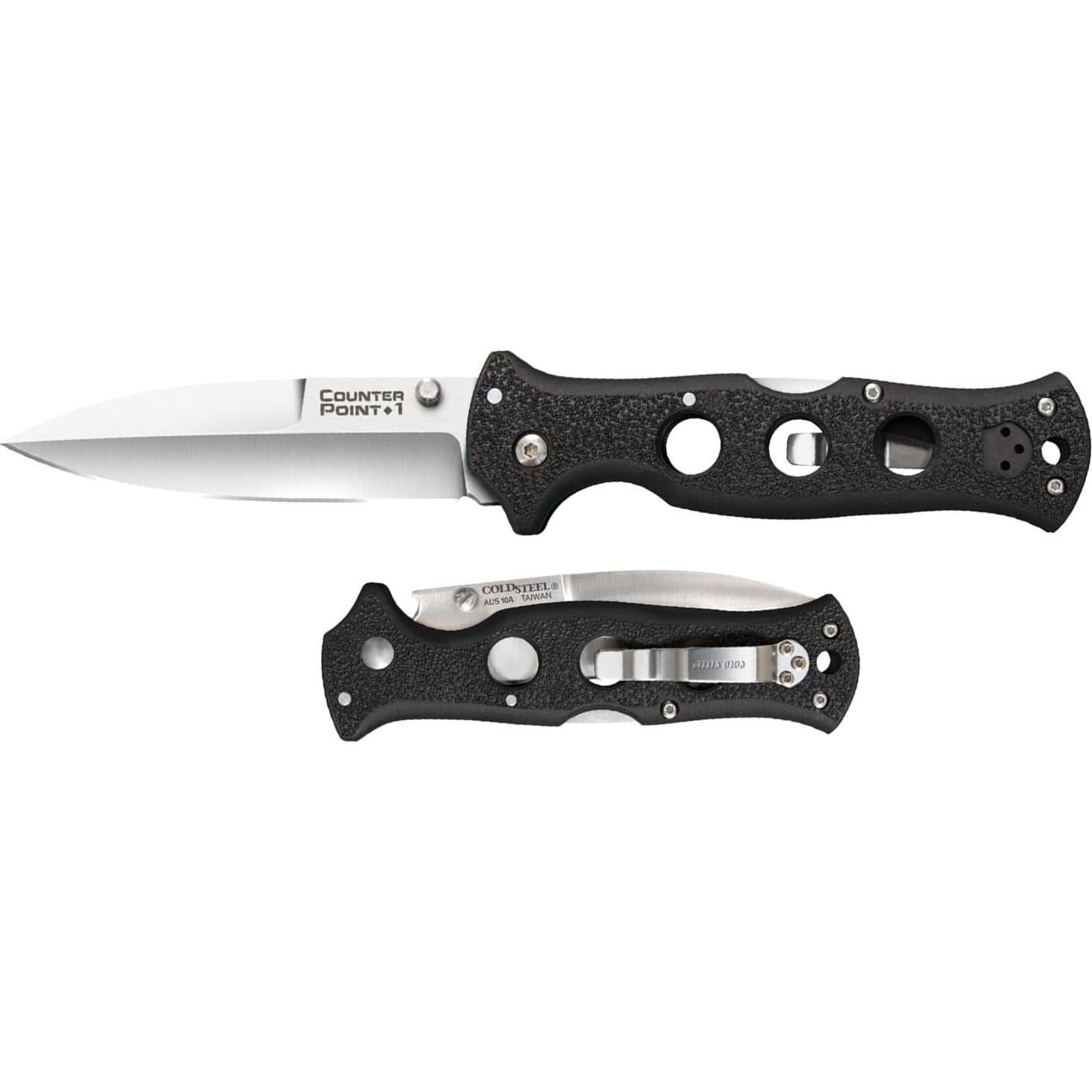 Cuchillo Plegable Cold Steel Counter Point 1 AUS10A 10.16 cm
