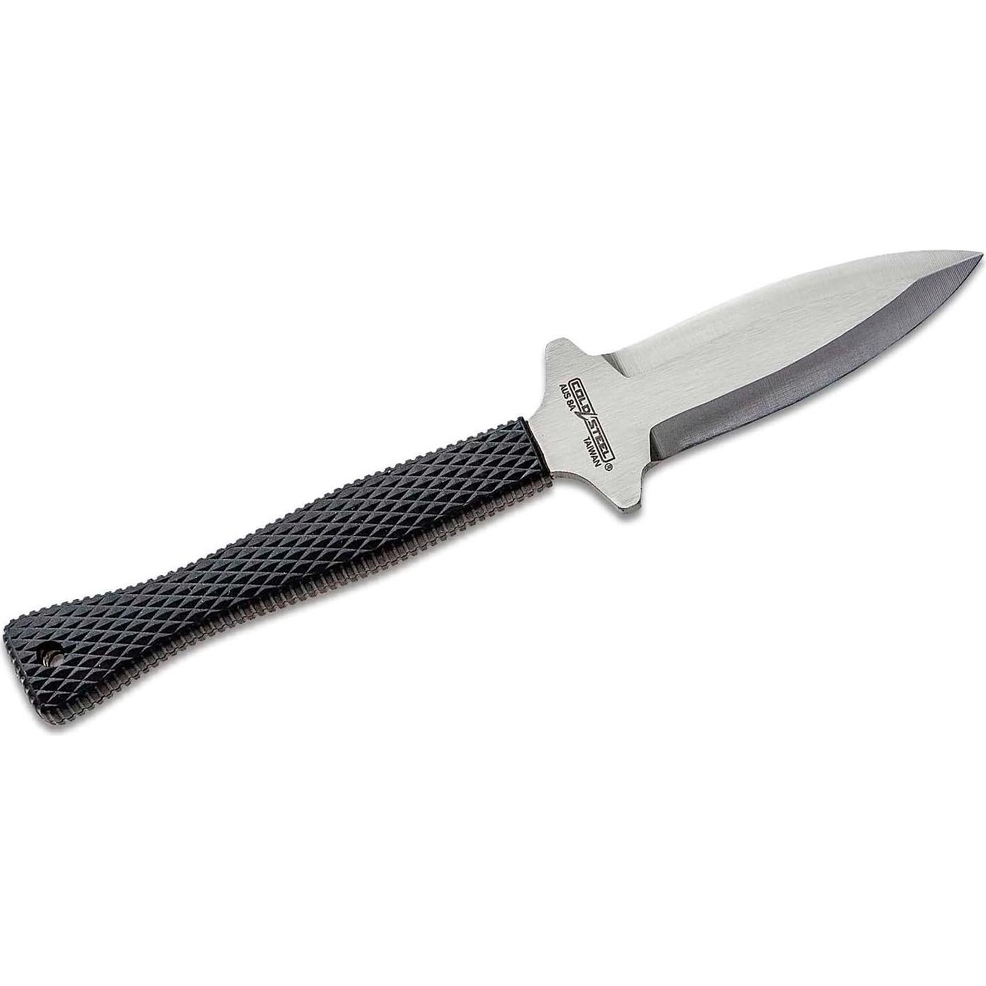 Cuchillo Fijo Cold Steel Hide Out 7.62 cm AUS8A Negro