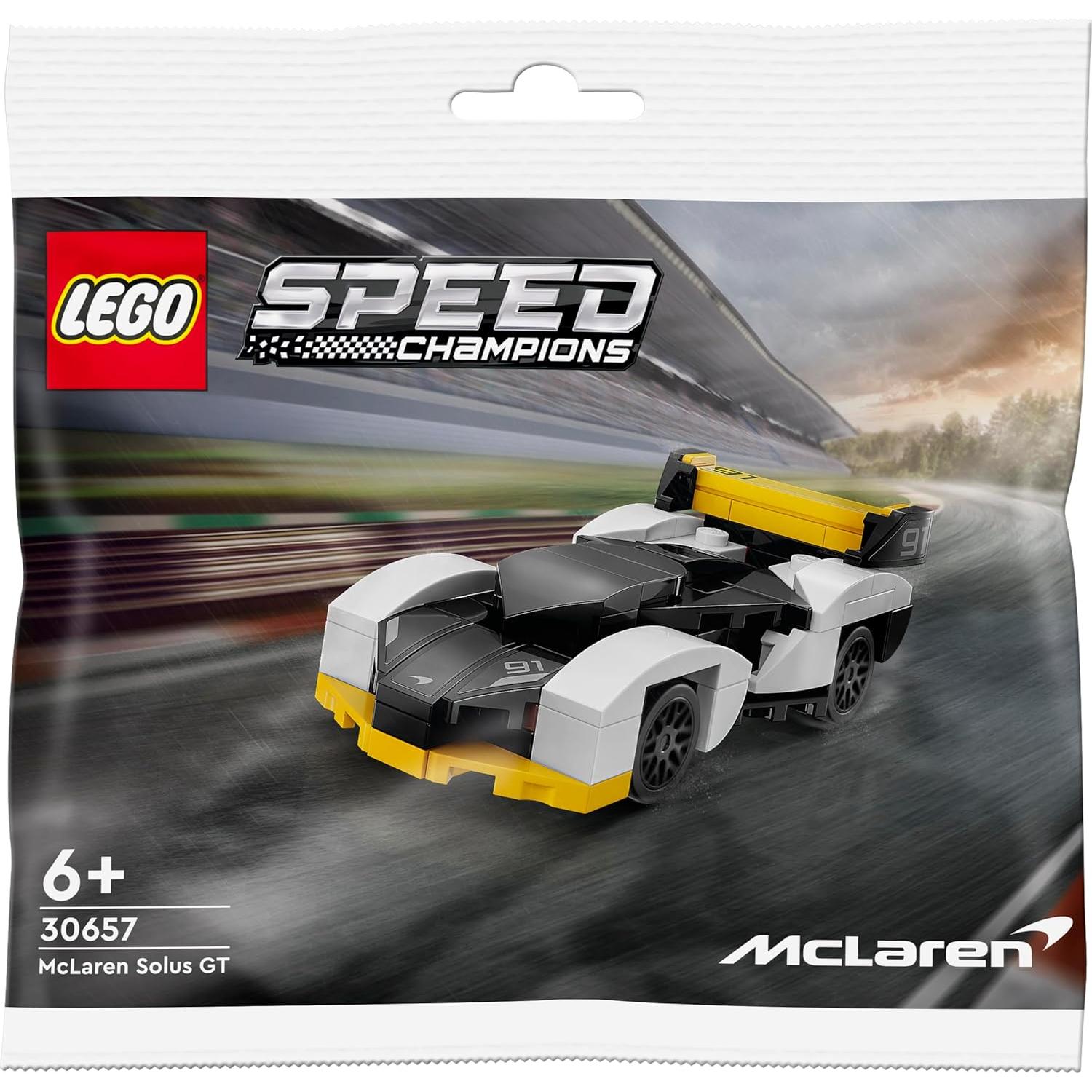 LEGO Campeones de Velocidad McLaren Solus GT 30657 95 Piezas