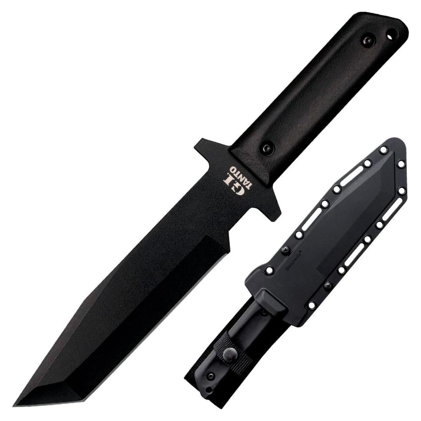 Cuchillo Táctico Cold Steel G.I. Tanto 7" Acero Carbono 1055