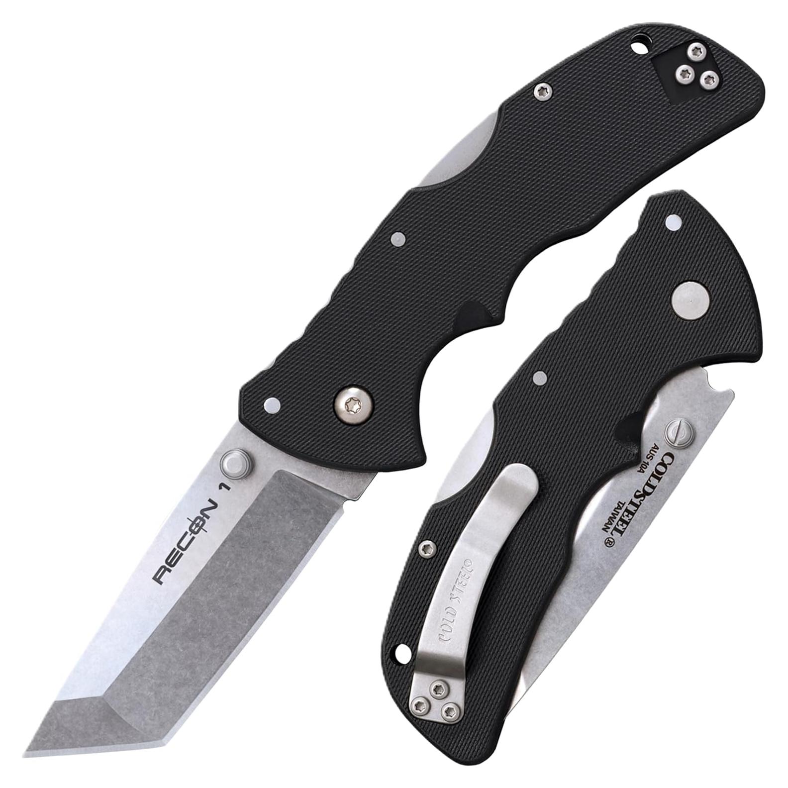 Cuchillo Plegable Cold Steel Mini Recon 1 AUS10A 3" Mango GFN