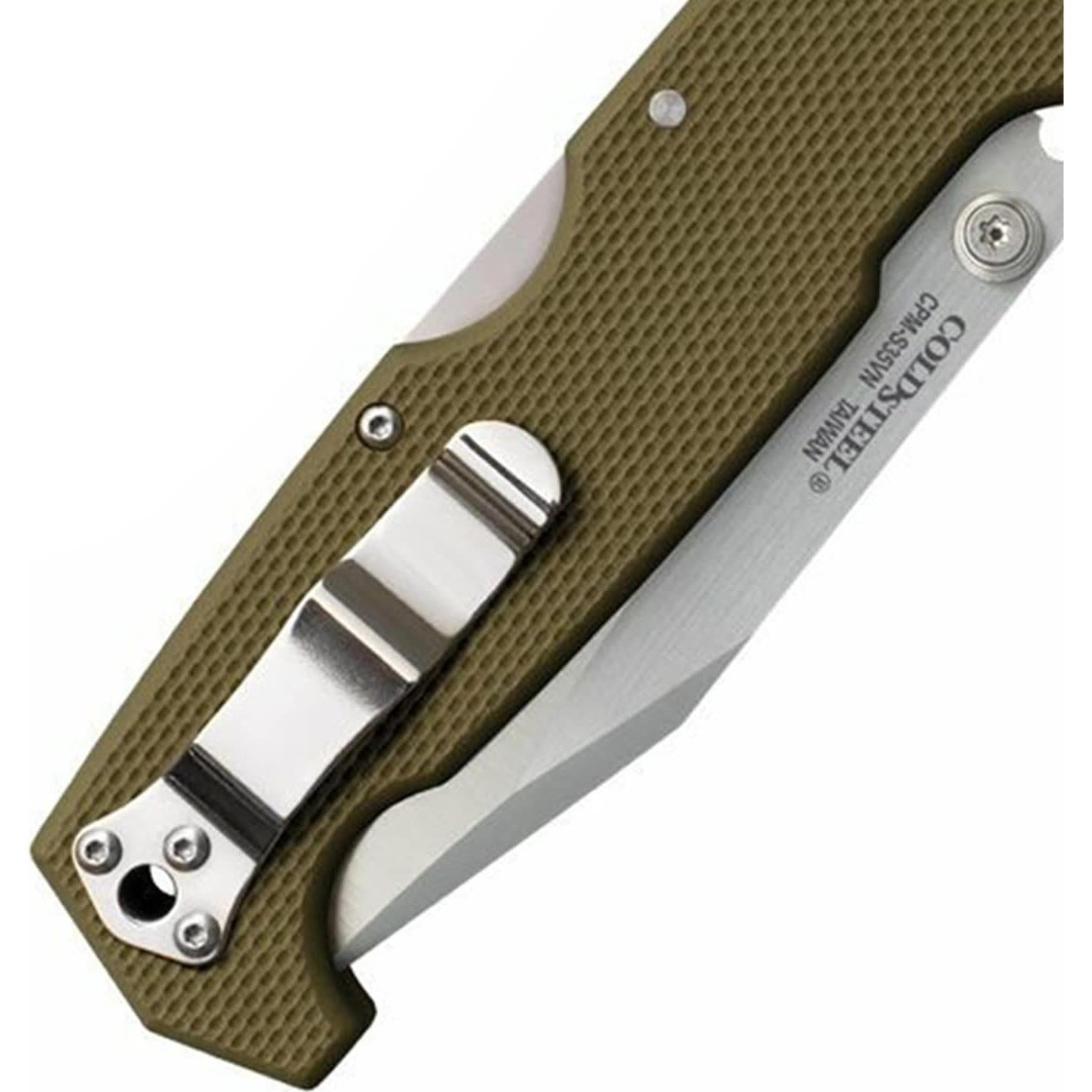 Cuchillo Plegable Táctico Cold Steel SR1 con Hoja S35VN 10.2 cm