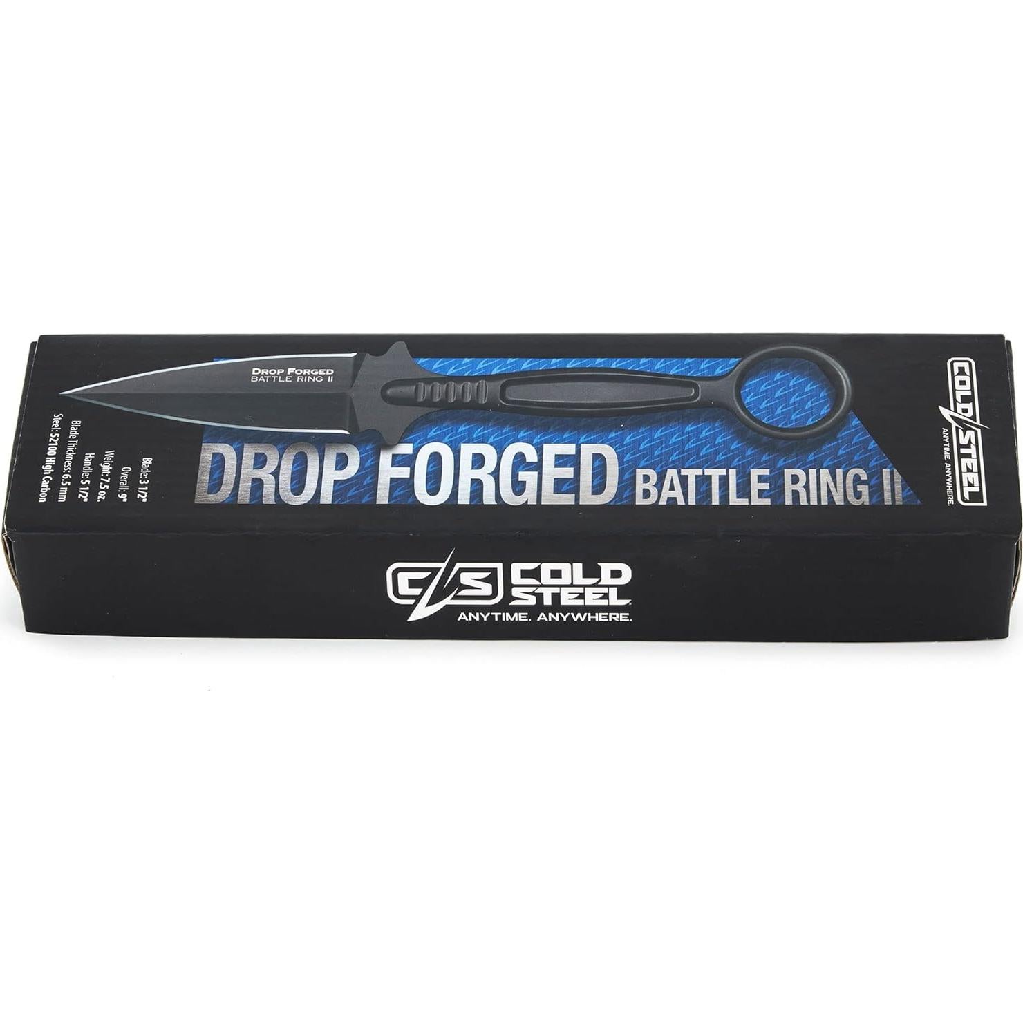 Cuchillo Táctico Fijo Cold Steel Anillo de Batalla II 8.9 cm