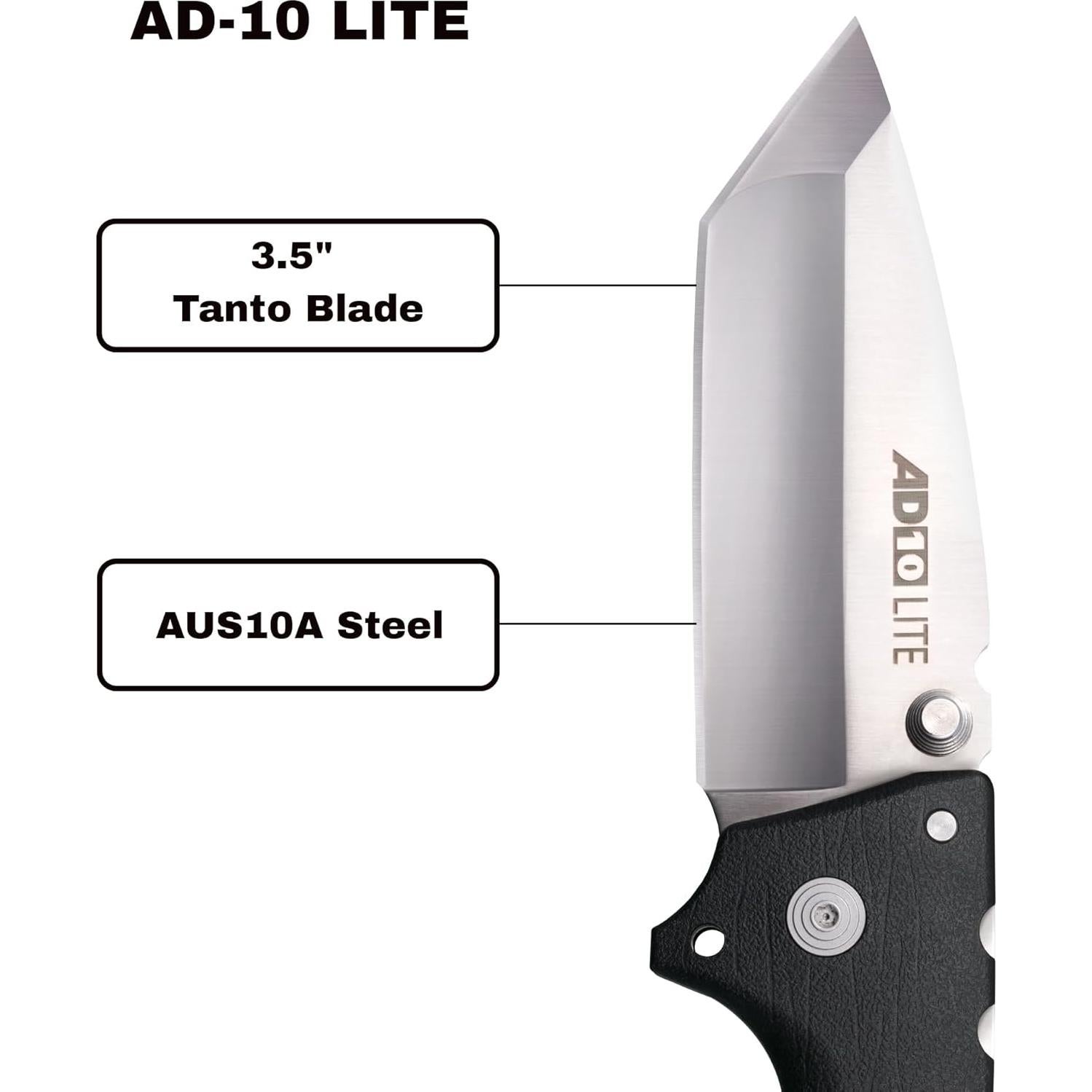 Cuchillo Plegable Cold Steel AD-10 Lite 8.9 cm AUS10A GFN