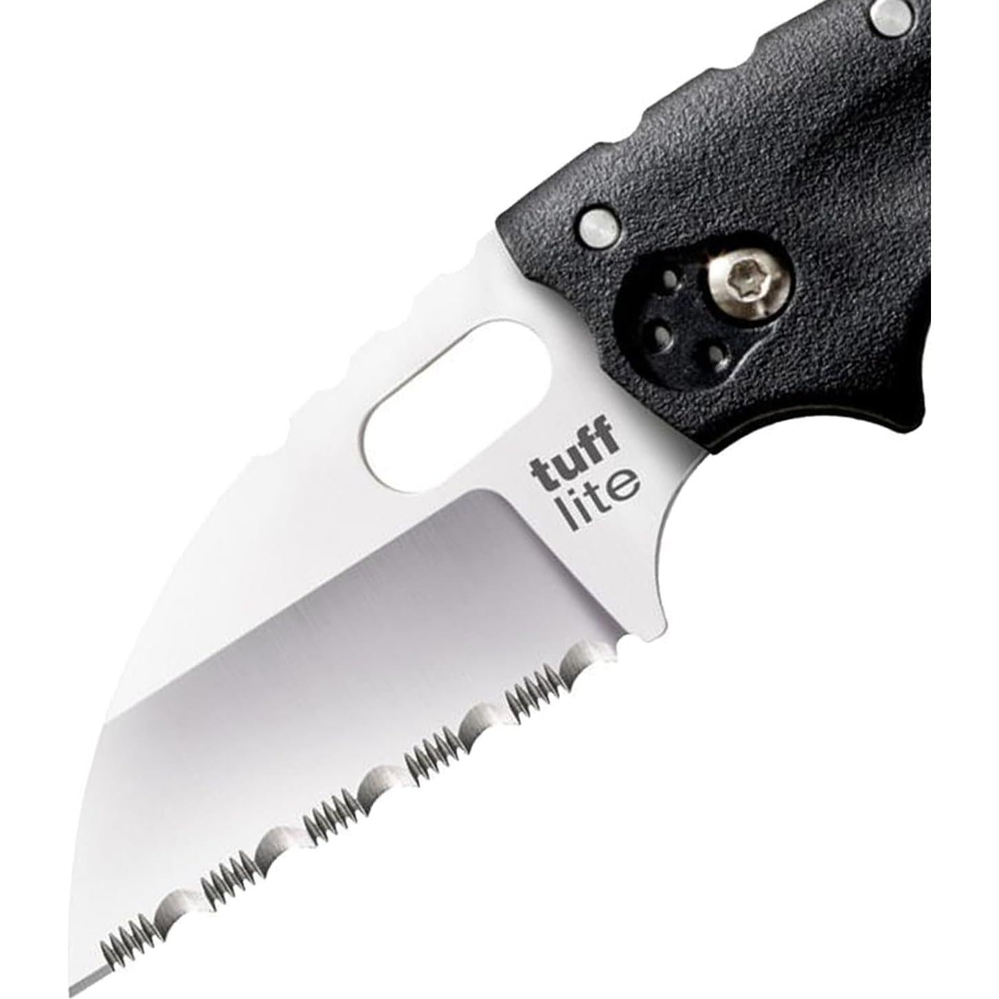 Cuchillo Plegable Cold Steel Tuff Lite 6" AUS8A Serrado