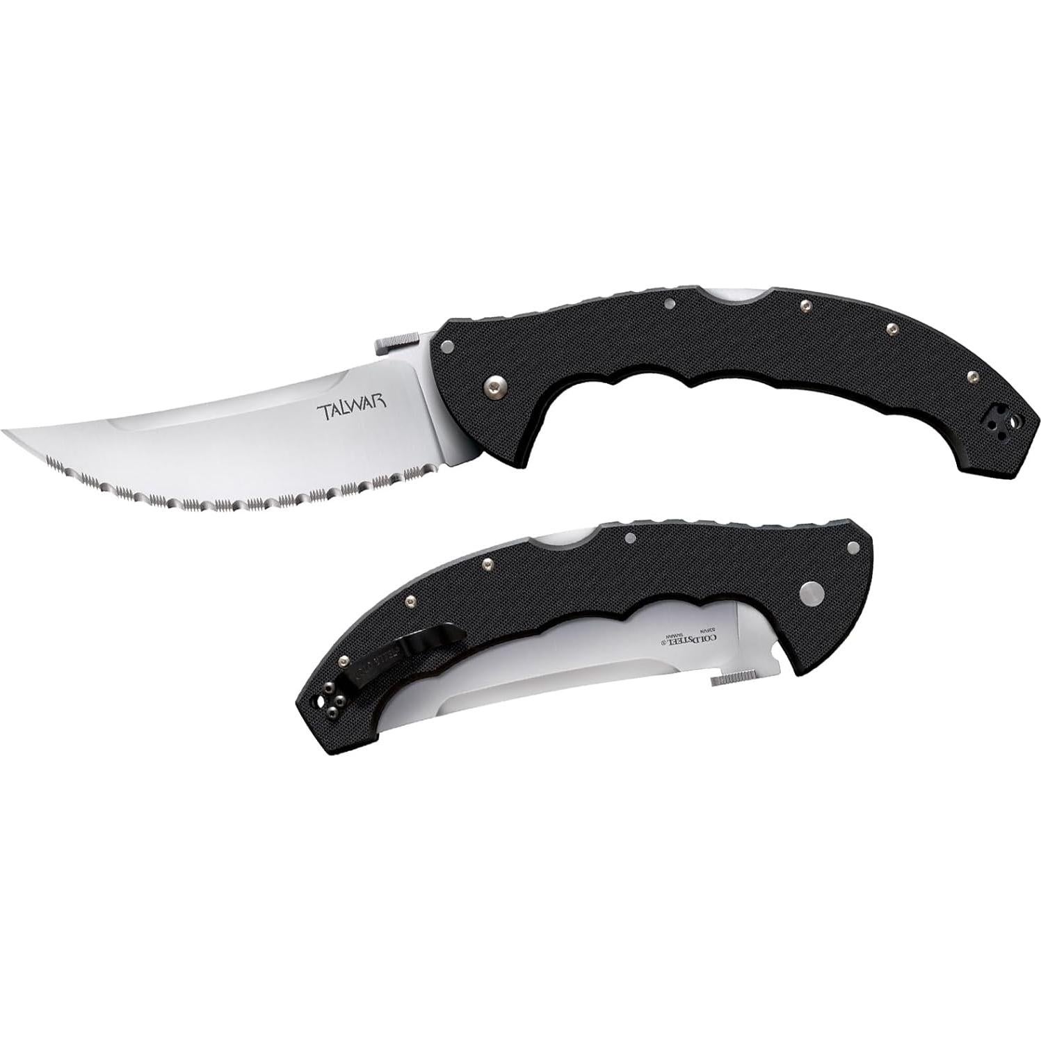 Cuchillo Plegable Táctico Cold Steel Talwar 13.97 cm S35VN G10