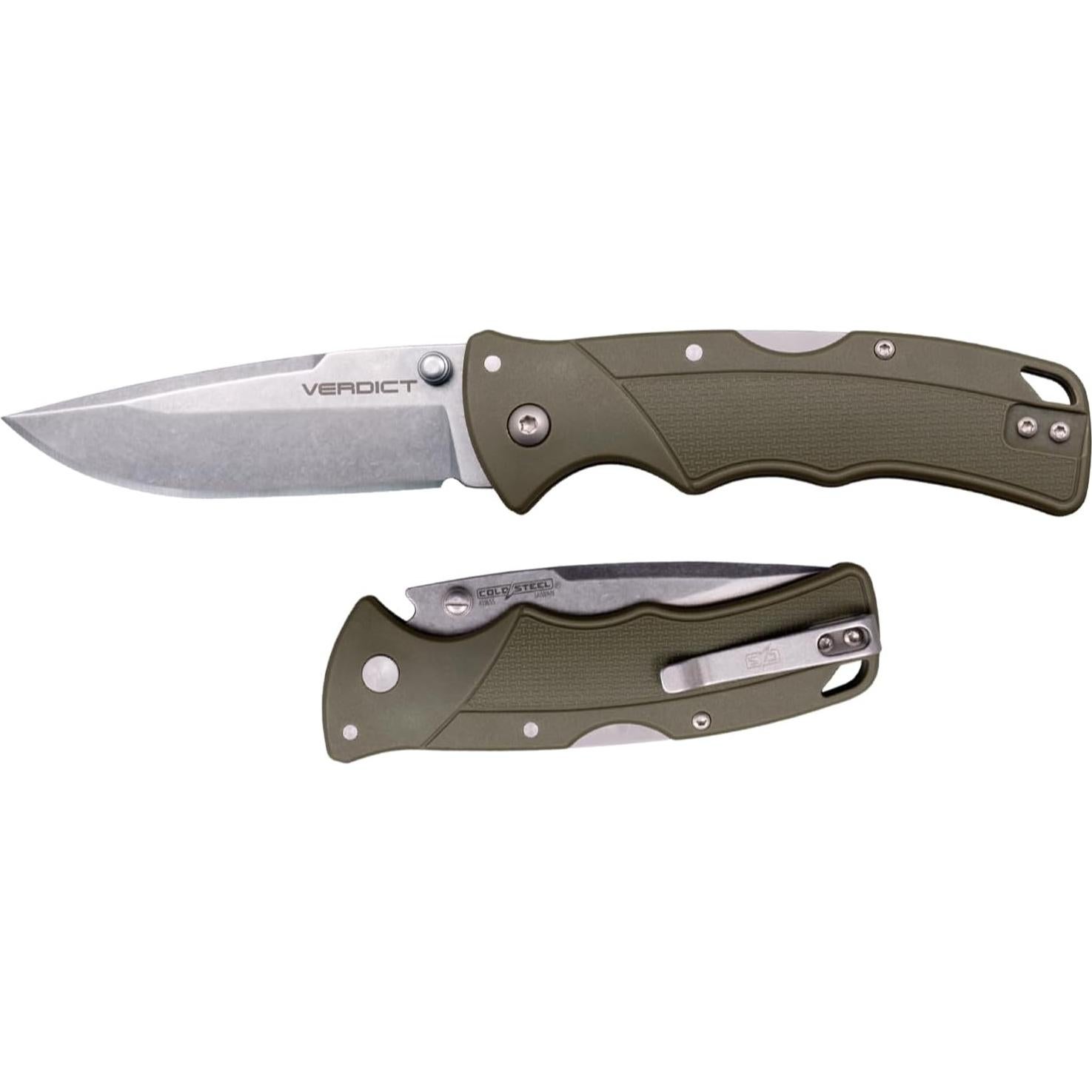 Cuchillo Plegable Cold Steel Verdict 7.62 cm Acero 4116