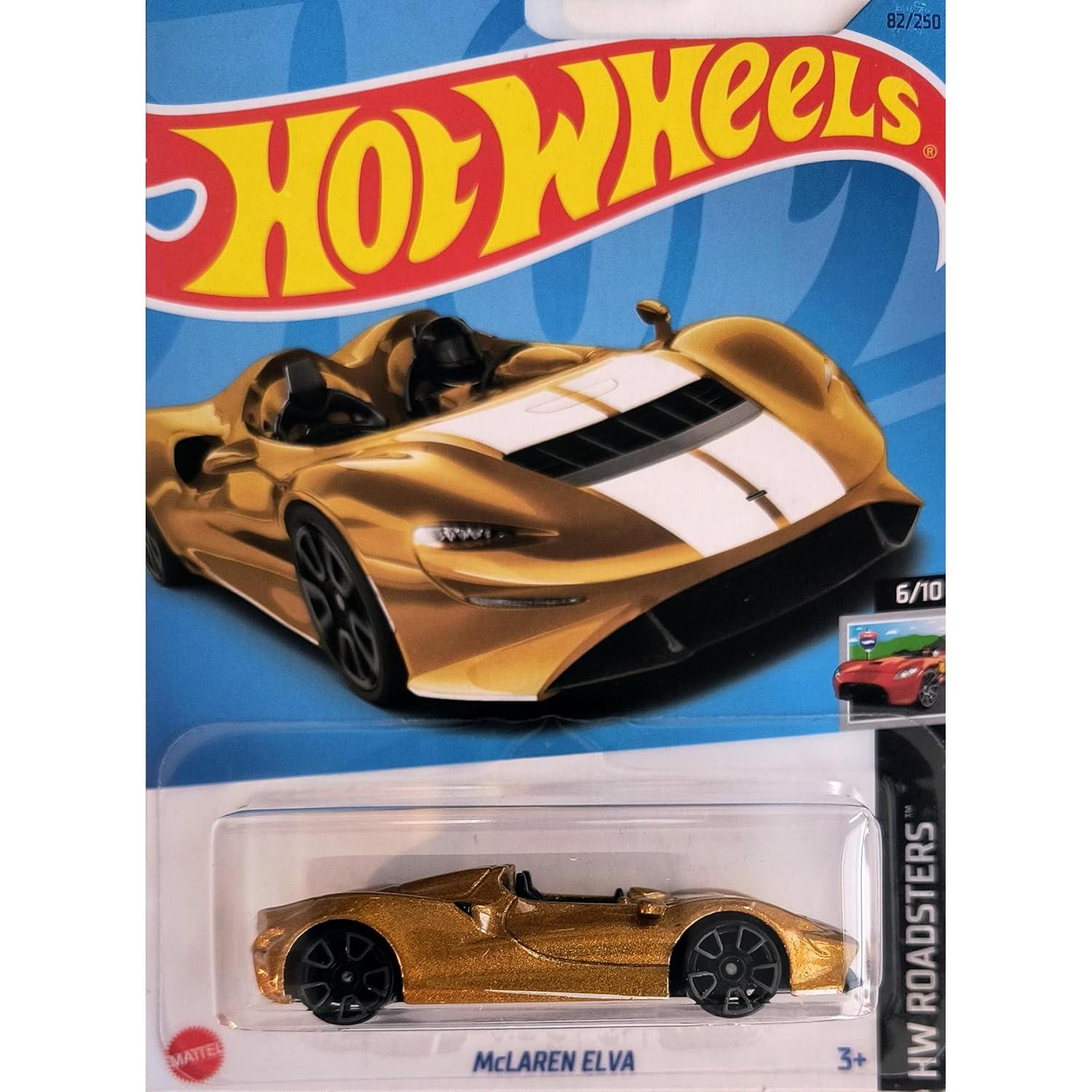 Conjunto de 5 coches Hot Wheels Mattel a escala 1:64