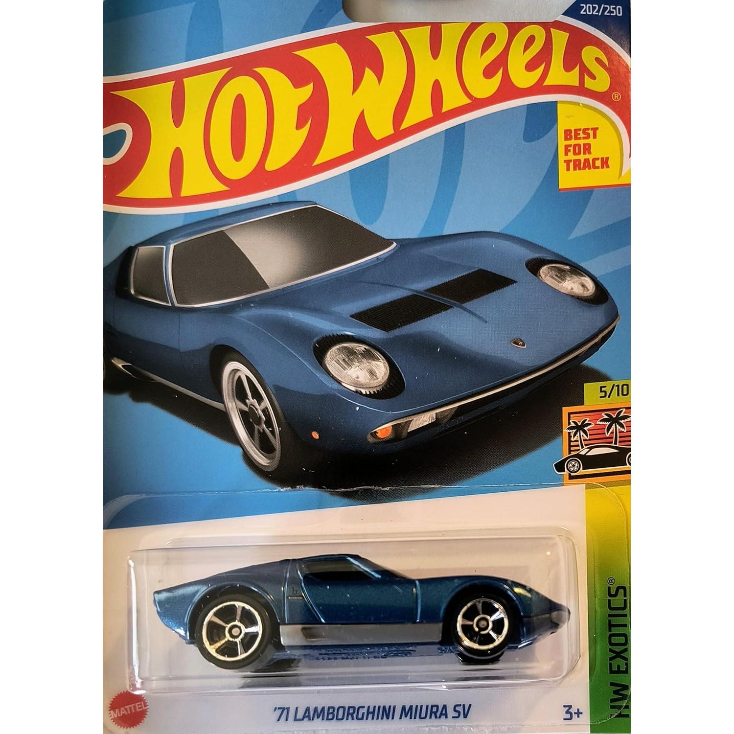 Conjunto de 5 coches Hot Wheels Mattel a escala 1:64