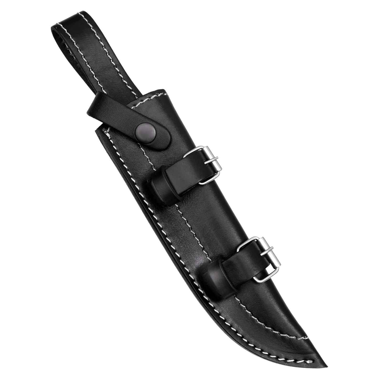 Funda de Cuchillo de Cuero Ottoza 162 para Hoja Fija 17.78 cm