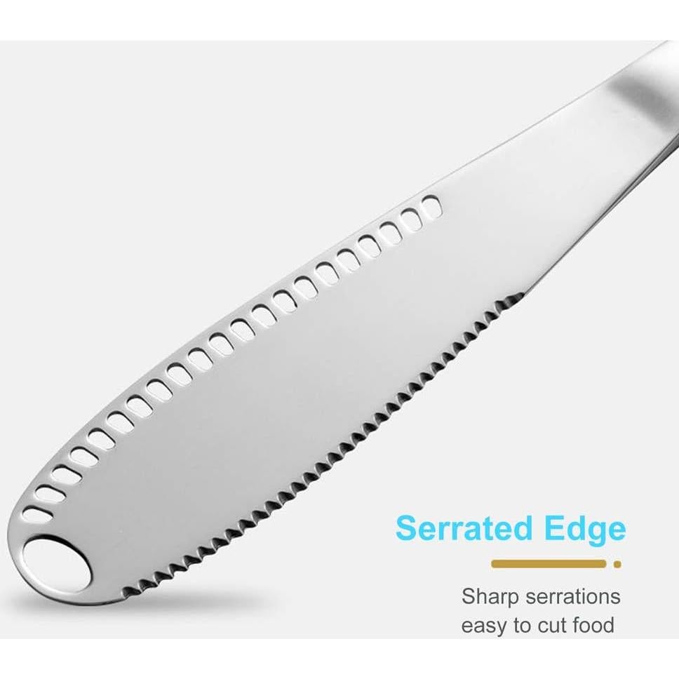 Cuchillo para Untar Mantequilla HAHAYOO Acero Inoxidable 21.8 cm