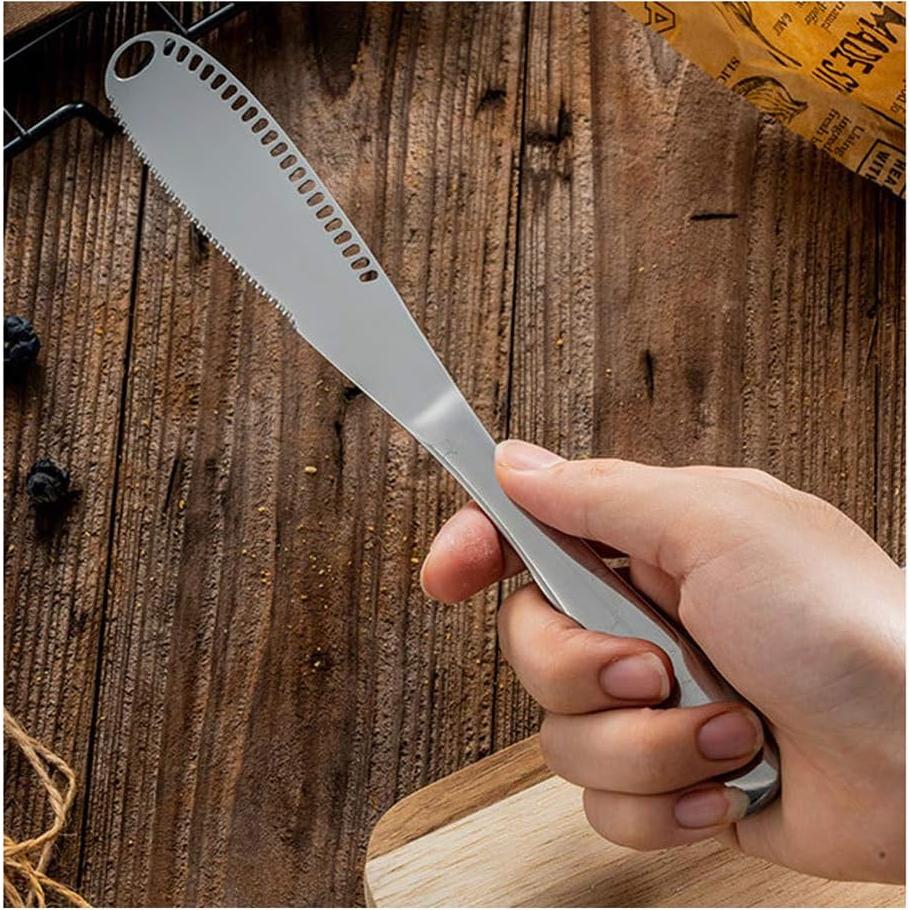 Cuchillo para Untar Mantequilla HAHAYOO Acero Inoxidable 21.8 cm