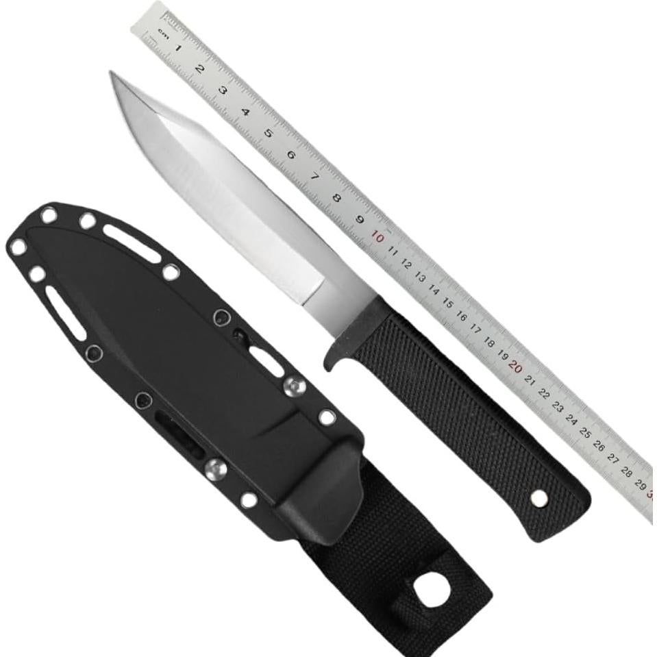 Cuchillo Táctico Geegift con Funda, Hoja Fija 15.24 cm
