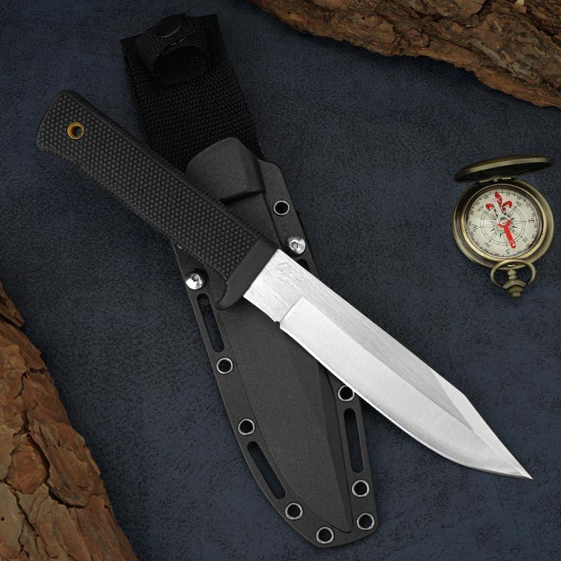 Cuchillo Táctico Geegift con Funda, Hoja Fija 15.24 cm